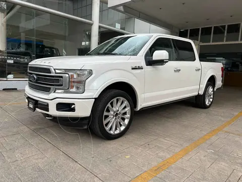 Ford Lobo Doble Cabina Platinum Limited usado (2019) color Blanco financiado en mensualidades(enganche $263,750 mensualidades desde $19,287)