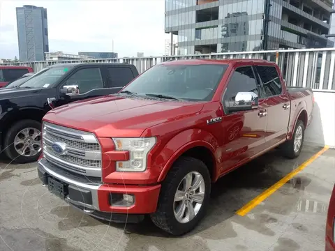 Ford Lobo Platinum Crew Cab 4x4 usado (2016) color Rojo precio $698,000