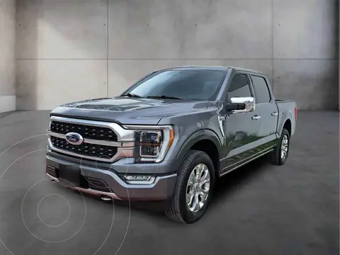Ford Lobo Platinum usado (2023) color Gris financiado en mensualidades(enganche $237,380 mensualidades desde $23,407)