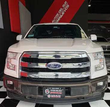 Ford Lobo Lariat Crew Cab 4x4 usado (2017) color Blanco precio $549,000