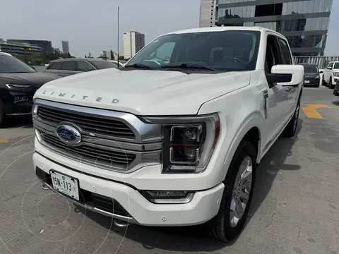 Ford Lobo Lariat Crew Cab 4x4 usado (2021) color Blanco precio $959,000