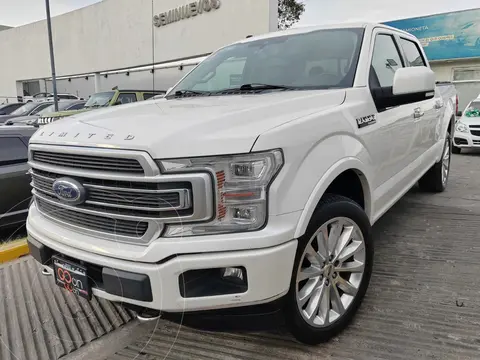 Ford Lobo Doble Cabina Platinum 4x4 usado (2019) color Blanco financiado en mensualidades(enganche $186,662 mensualidades desde $14,274)