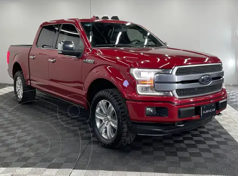 Ford Lobo Platinum Doble Cabina usado (2020) color Rojo precio $719,999