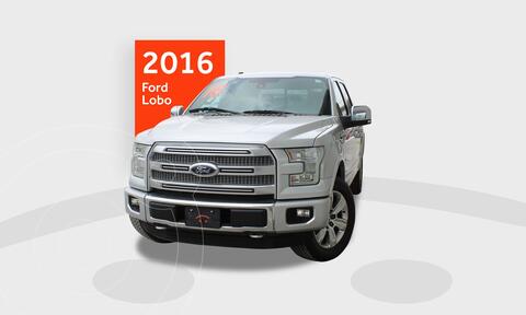 Ford Lobo Platinum 4x4 Cabina Doble usado (2016) color Plata precio $660,000