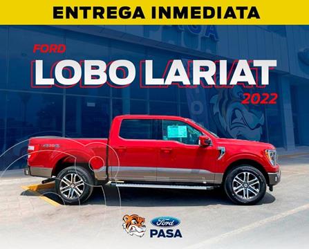 Ford Lobo Lariat nuevo color Rojo Cerezo financiado en mensualidades(enganche $323,523 mensualidades desde $21,899)