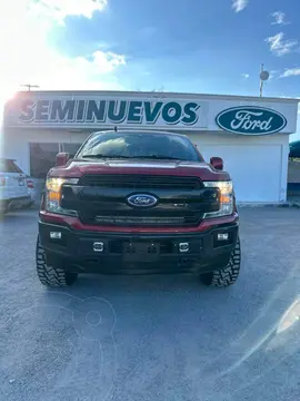 Ford Lobo Lariat Doble Cabina usado (2020) color Rojo precio $750,000