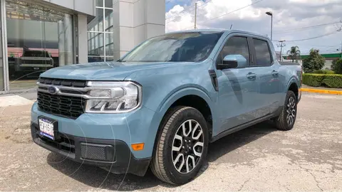 Ford Maverick Lariat usado (2022) color Azul financiado en mensualidades(enganche $131,937 mensualidades desde $14,394)