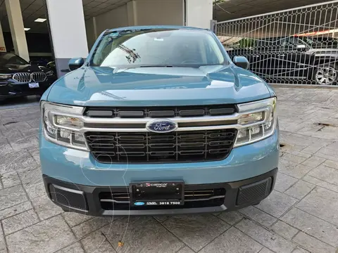 Ford Maverick Lariat usado (2022) color Celeste financiado en mensualidades(enganche $123,000 mensualidades desde $18,056)