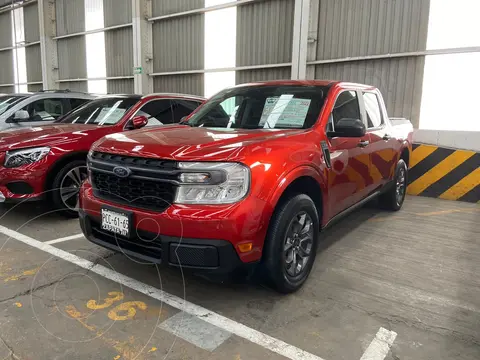 Ford Maverick XLT usado (2022) color Naranja financiado en mensualidades(enganche $130,000 mensualidades desde $13,800)