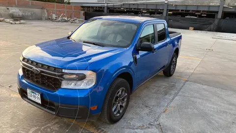 Ford Maverick XLT usado (2022) color Azul Electrico financiado en mensualidades(enganche $139,600 mensualidades desde $18,498)