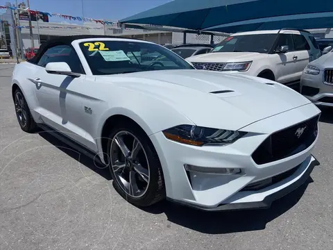 Ford Mustang Convertible GT PREMIUM V8 AT CONVERTIBLE 5.0L usado (2022) color Blanco precio $968,000