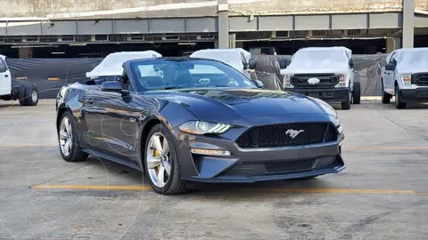 Ford Mustang Convertible GT 5.0L V8 Convertible Aut usado (2019) color Gris financiado en mensualidades(enganche $167,800 mensualidades desde $22,071)