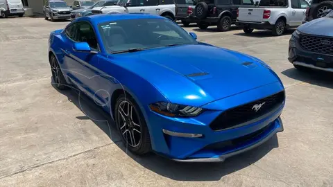 Ford Mustang Coupe 2.3L Aut usado (2019) color Azul Relampago financiado en mensualidades(enganche $139,600 mensualidades desde $18,498)
