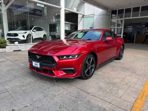 Ford Mustang EcoBoost Premium usado (2024) color Rojo financiado en mensualidades(enganche $233,006 mensualidades desde $24,795)