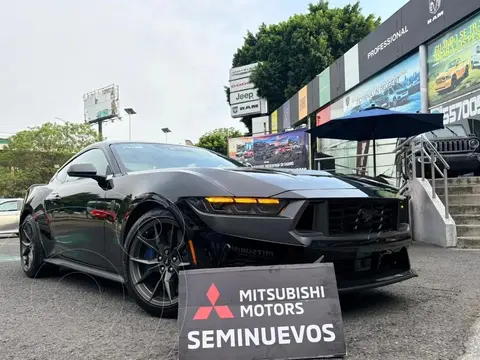Ford Mustang EcoBoost Premium usado (2024) color Negro financiado en mensualidades(enganche $260,000 mensualidades desde $27,900)