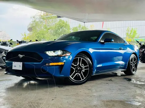 Ford Mustang EcoBoost Aut usado (2021) color Azul precio $649,000