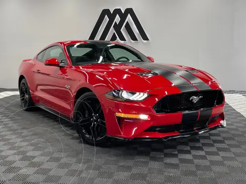 Ford Mustang V8 usado (2020) color Rojo precio $739,900