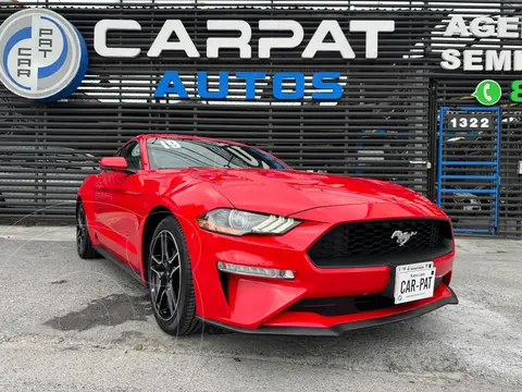 Ford Mustang Coupe 2.3L Aut usado (2019) color Rojo financiado en mensualidades(enganche $109,780 mensualidades desde $11,441)