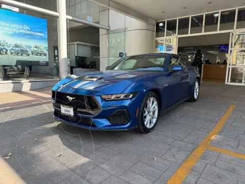 Ford Mustang GT Aut usado (2024) color Azul financiado en mensualidades(enganche $319,141 mensualidades desde $33,961)