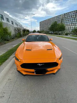 Ford Mustang EcoBoost Aut usado (2019) color Naranja precio $650,000