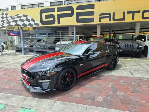 Ford Mustang GT 5.0L V8 Aut usado (2019) color Negro financiado en mensualidades(enganche $146,960 mensualidades desde $15,038)