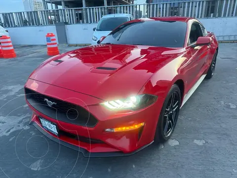 Ford Mustang EcoBoost Aut usado (2020) color Rojo precio $620,000