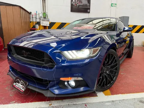 Ford Mustang Coupe 3.7L V6 Aut usado (2016) color Azul financiado en mensualidades(enganche $159,000 mensualidades desde $13,100)