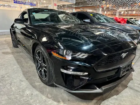 Ford Mustang EcoBoost Aut usado (2020) color Negro precio $649,000