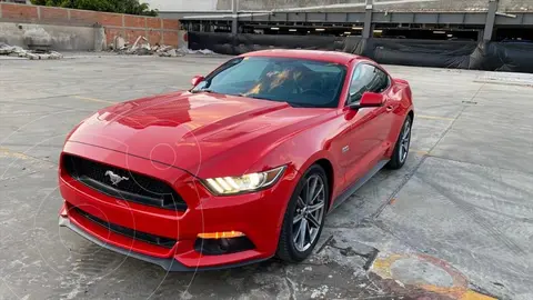 Ford Mustang GT 5.0L V8 Aut usado (2017) color Rojo precio $698,000