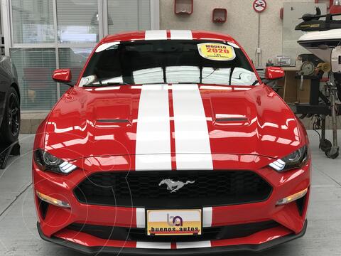 Ford Mustang EcoBoost Aut usado (2020) color Rojo Racing precio $779,900