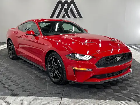 Ford Mustang EcoBoost Aut usado (2020) color Rojo precio $549,999