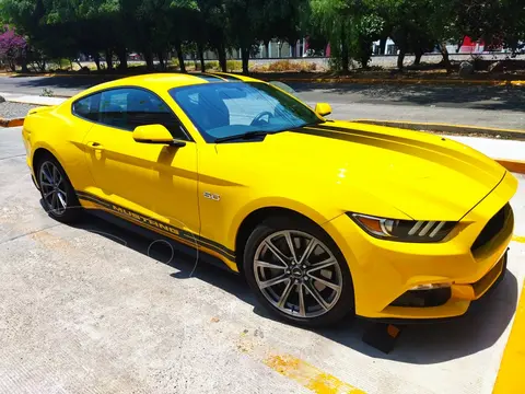 Ford Mustang GT Equipado 5.0L V8 Aut usado (2017) color Naranja precio $635,000