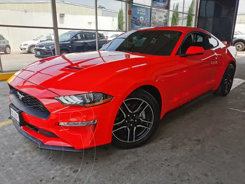 Ford Mustang EcoBoost Aut usado (2020) color Rojo Racing financiado en mensualidades(enganche $196,250 mensualidades desde $18,575)