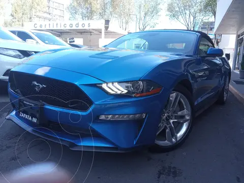 Ford Mustang GT 5.0L V8 Aut usado (2020) color Azul precio $920,000