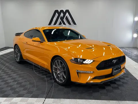 Ford Mustang Coupe 2.3L Aut usado (2019) color Naranja precio $549,999
