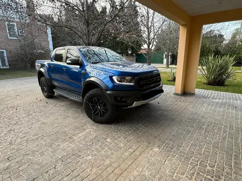 Ford Ranger Raptor 2.0L Diesel Biturbo 4x4 CD Aut usado (2020) color Azul precio u$s54.000