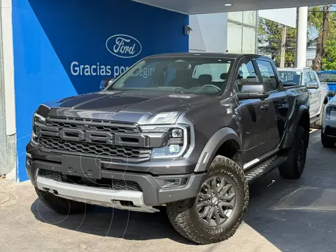 Ford Ranger Raptor 3.0L 4x4 nuevo color Gris Meteorito financiado en cuotas(pie $11.600.000)