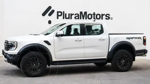 Ford Ranger Raptor 4x4 usado (2024) color Blanco financiado en mensualidades(enganche $270,380 mensualidades desde $23,037)
