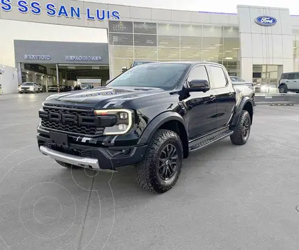 Ford Ranger Raptor 4x4 usado (2023) color Negro financiado en mensualidades(enganche $241,780 mensualidades desde $23,841)