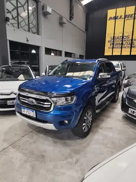 Ford Ranger Limited+ Lion 3.0L DSL 4x4 Aut usado (2023) color Azul Brillante precio $5.000.000