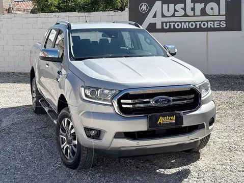 Ford Ranger Limited 3.2L 4x4 TDi CD usado (2020) color Gris financiado en cuotas(anticipo $25.000.000)