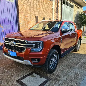 Ford Ranger Limited BiT 2.0L DSL 4x4 Aut usado (2023) color Naranja precio u$s49.000