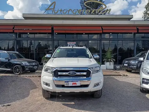 Ford Ranger RANGER 3.2 TDI DC 4X4 L/16 LTD AT usado (2017) color Blanco precio u$s28.000