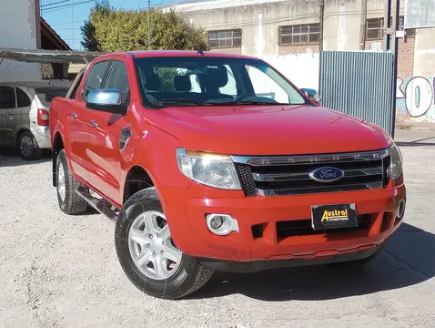 Ford Ranger XLT 3.2L 4x2 TDi CD usado (2014) color Rojo Bari financiado en cuotas(anticipo $4.200.000)
