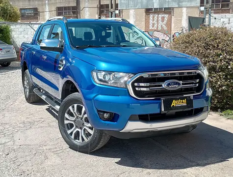 Ford Ranger Limited 3.2L 4x4 TDi CD Aut usado (2019) color Azul Aurora financiado en cuotas(anticipo $6.000.000)