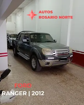 Ford Ranger XLT 3.0L 4x2 TDi CD usado (2012) color Gris Mercurio precio $18.000.000
