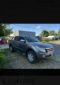 Ford Ranger XLT 3.2L 4x2 TDi CD usado (2013) color Gris precio $21.000.000