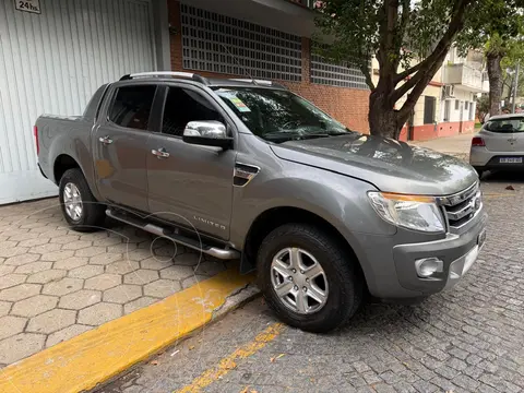Ford Ranger Limited 3.2L 4x4 TDi CD usado (2014) color Gris Mercurio precio u$s18.900
