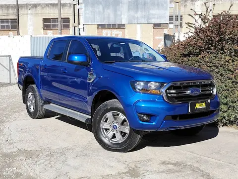 Ford Ranger XLS 3.2L 4x4 TDi CD usado (2020) color Azul financiado en cuotas(anticipo $17.000.000)