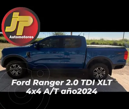 Ford Ranger XLT BiT 2.0L DSL 4x4 Aut usado (2024) color Azul precio $51.950.000